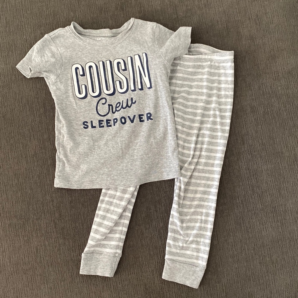 Carter’s cousin crew sleepover pajamas unisex